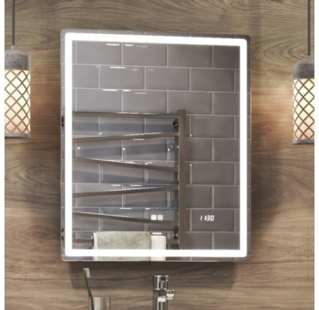 Зеркало с подсветкой (60x70) Vigo Geometry Luxe z.GEO.60.Luxe